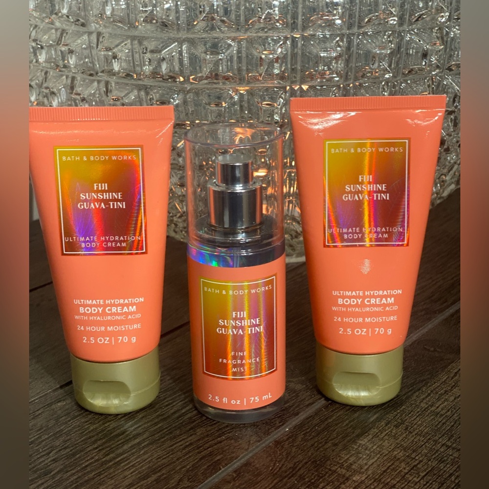 Fiji Sunshine Guava-tini Travel Size Bath & Body Works NEW
